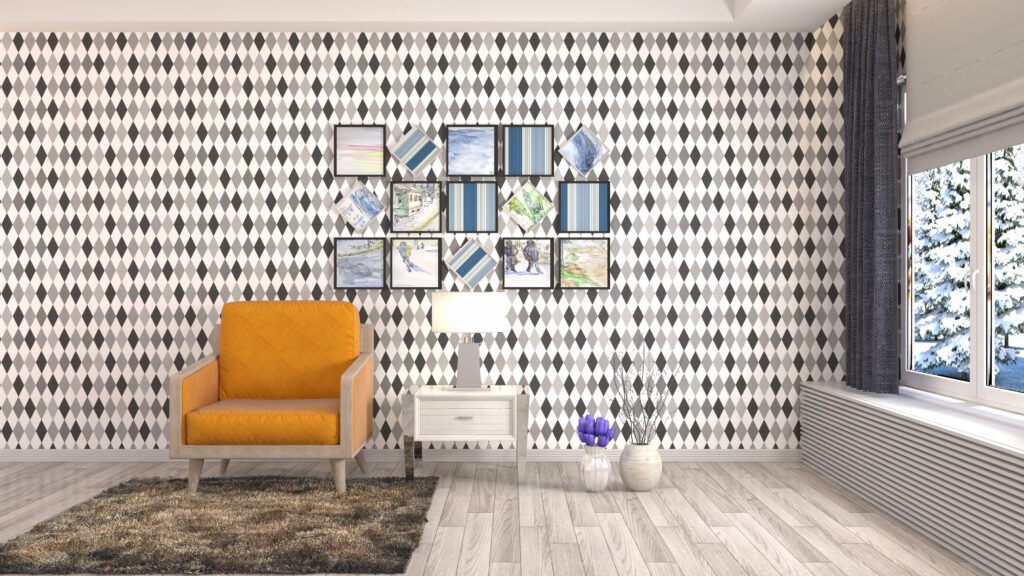 check wallpaper pattern in Home
