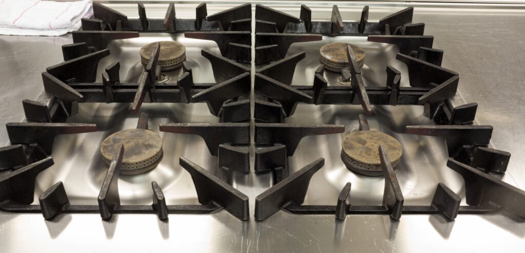 multi burnered stove