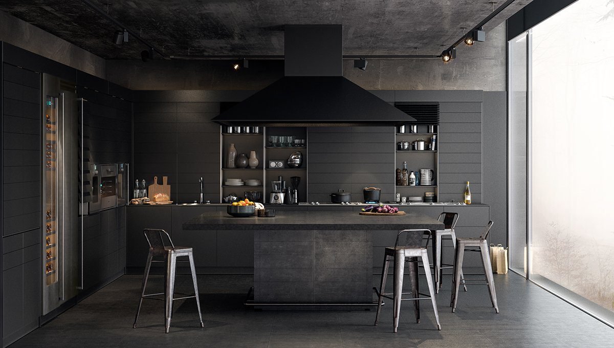 3 Stunning Creative Ideas to Incorporate Chic Black in Your Kitchen Interior