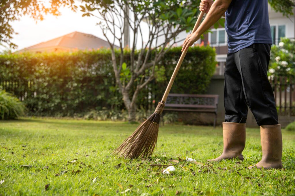garden cleaning