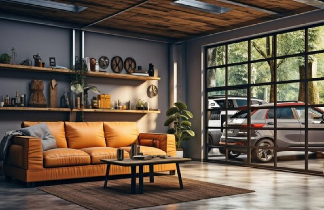 garage transformation into living space