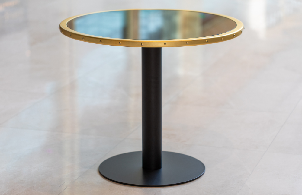 Glass Finish table