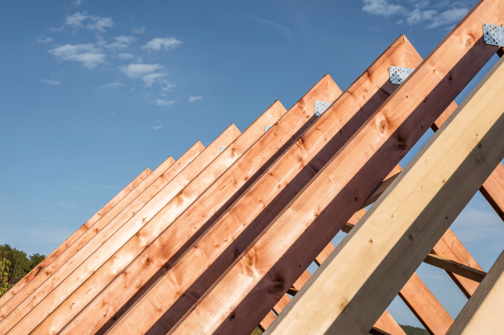 wood common used building material