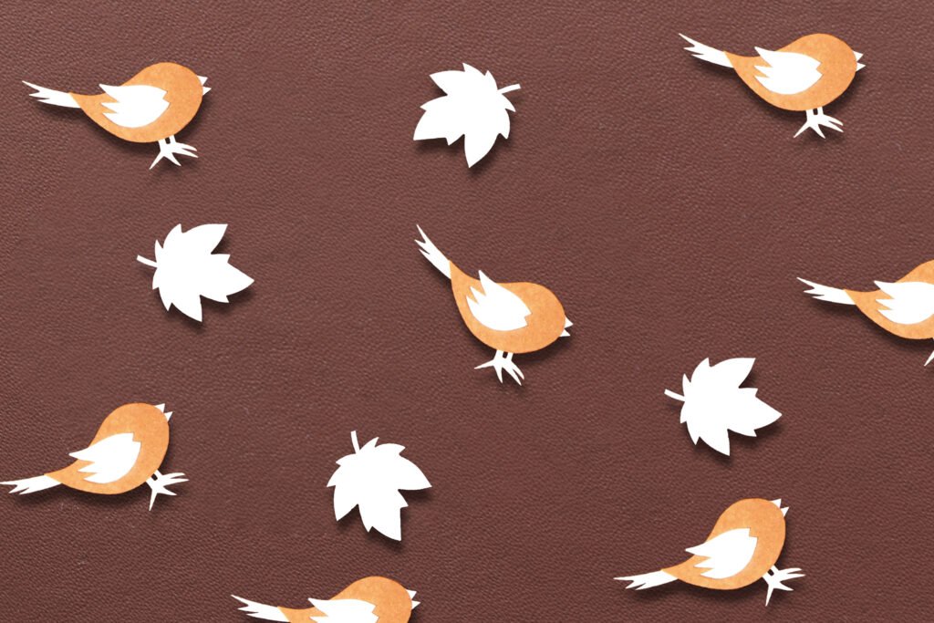 Paper Made Birds craft ideas