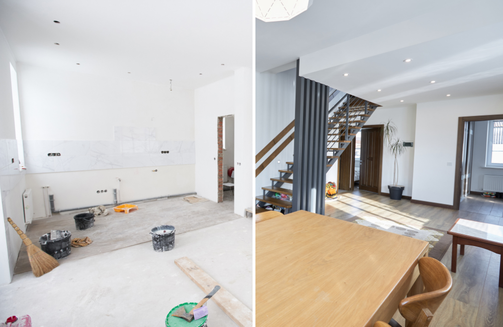 home remodelling work