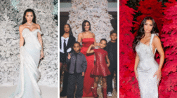 Kim Kardashian’s Christmas decorations