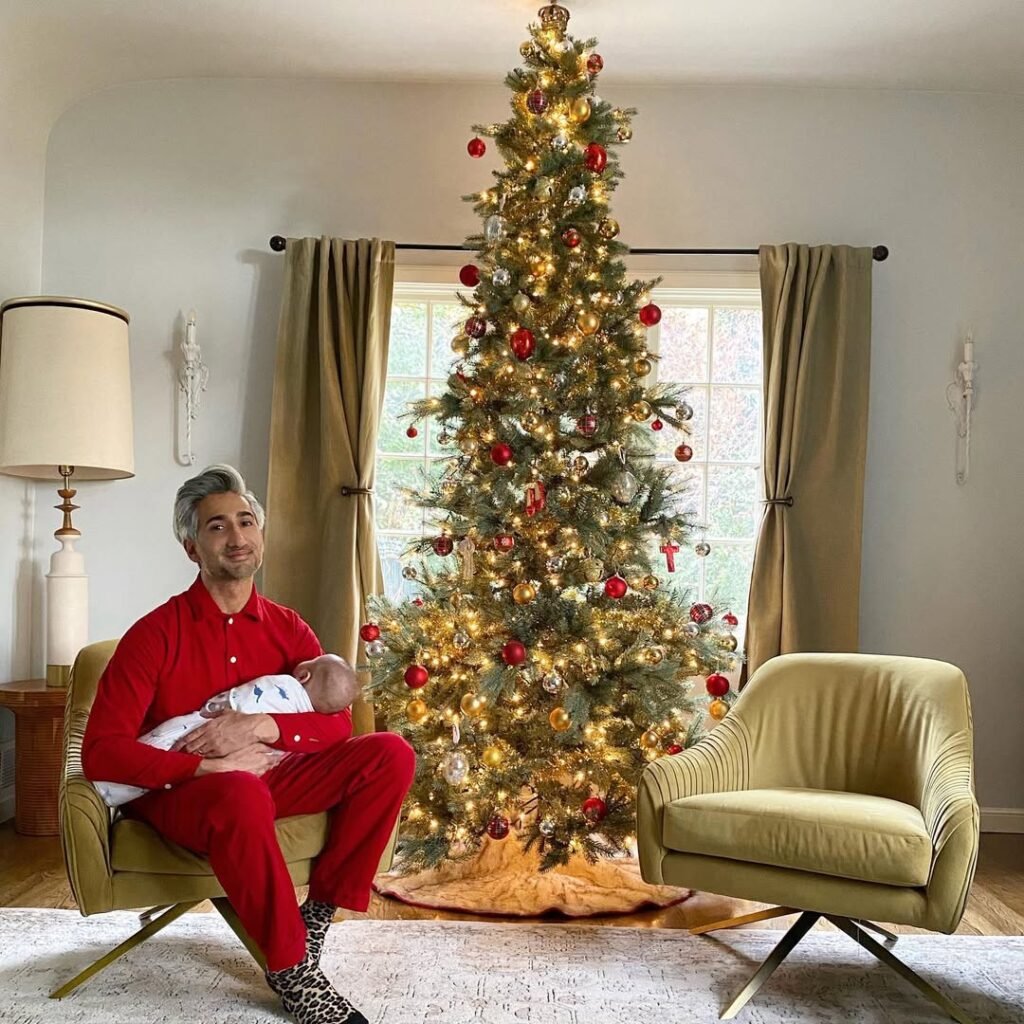 Tan France christmas decoration 