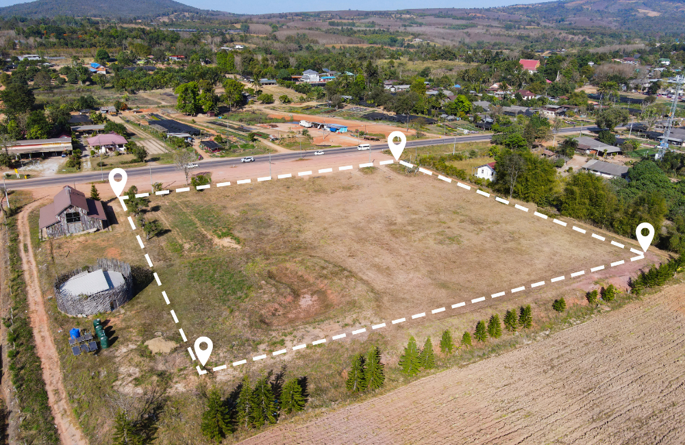 land cost for real estate  property building