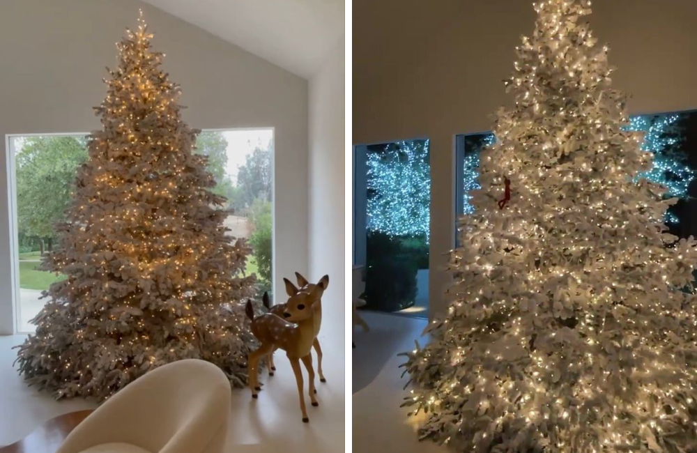 Kim Kardashian’s Christmas tree decorations