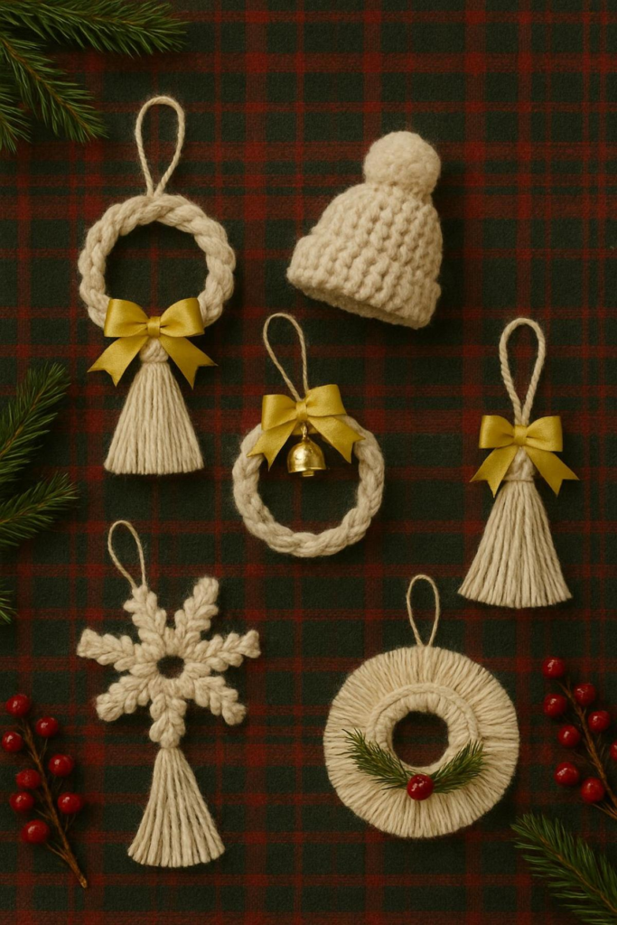 jute Ornaments at Knott Me 