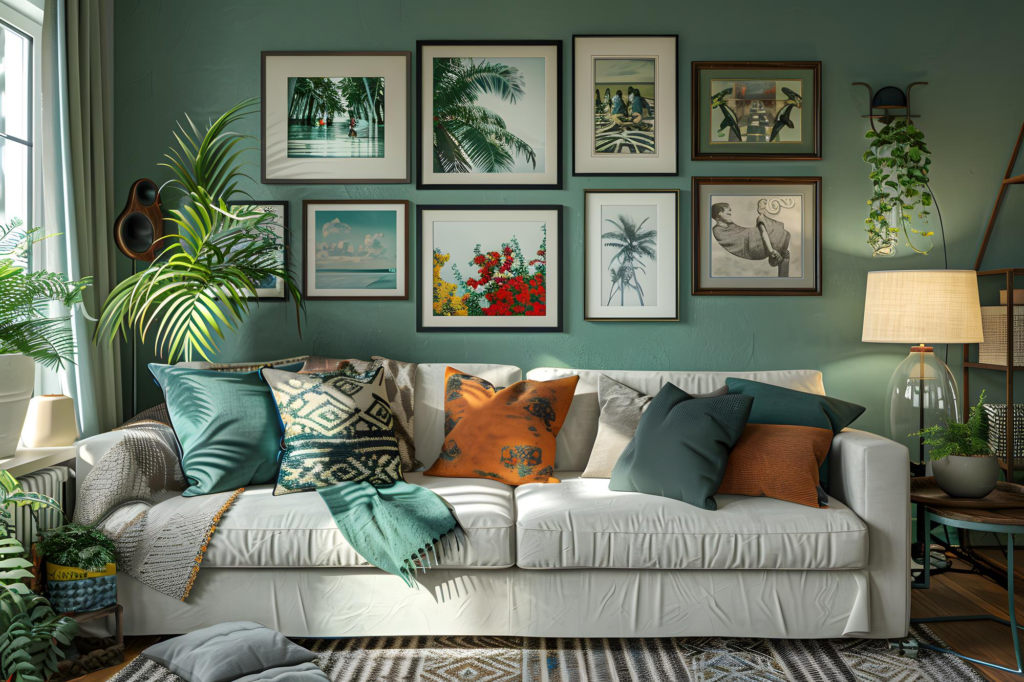 Anti-minimalist home decor design 