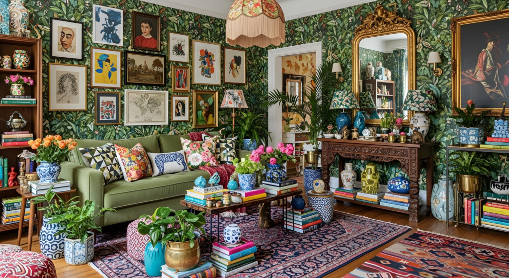 Cluttercore home decor ideas 