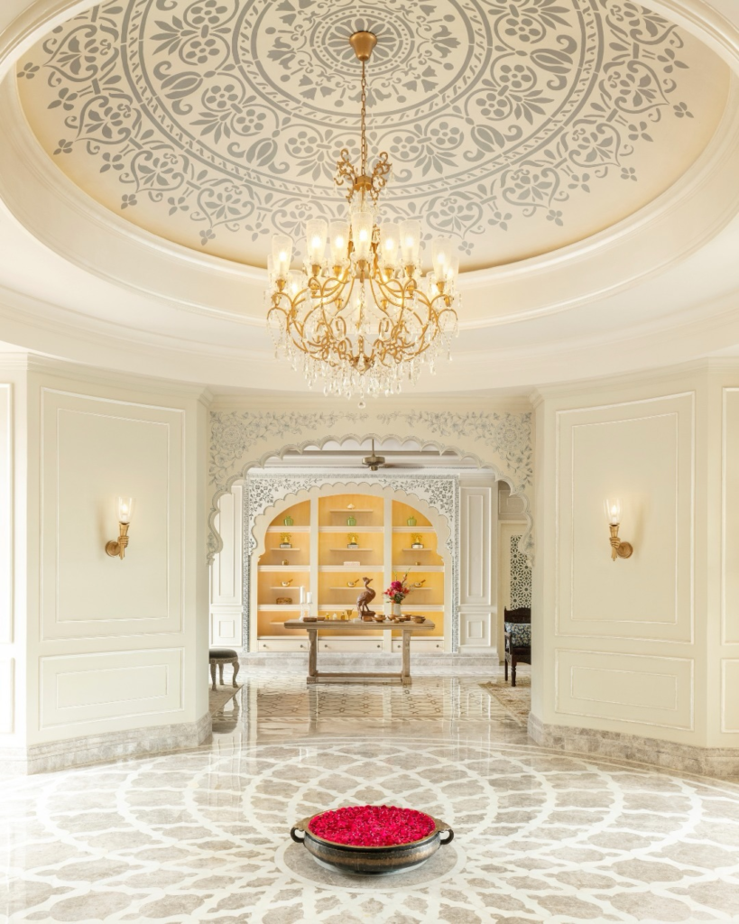 Raffles, Udaipur - interior aesthetics of Indian hotels