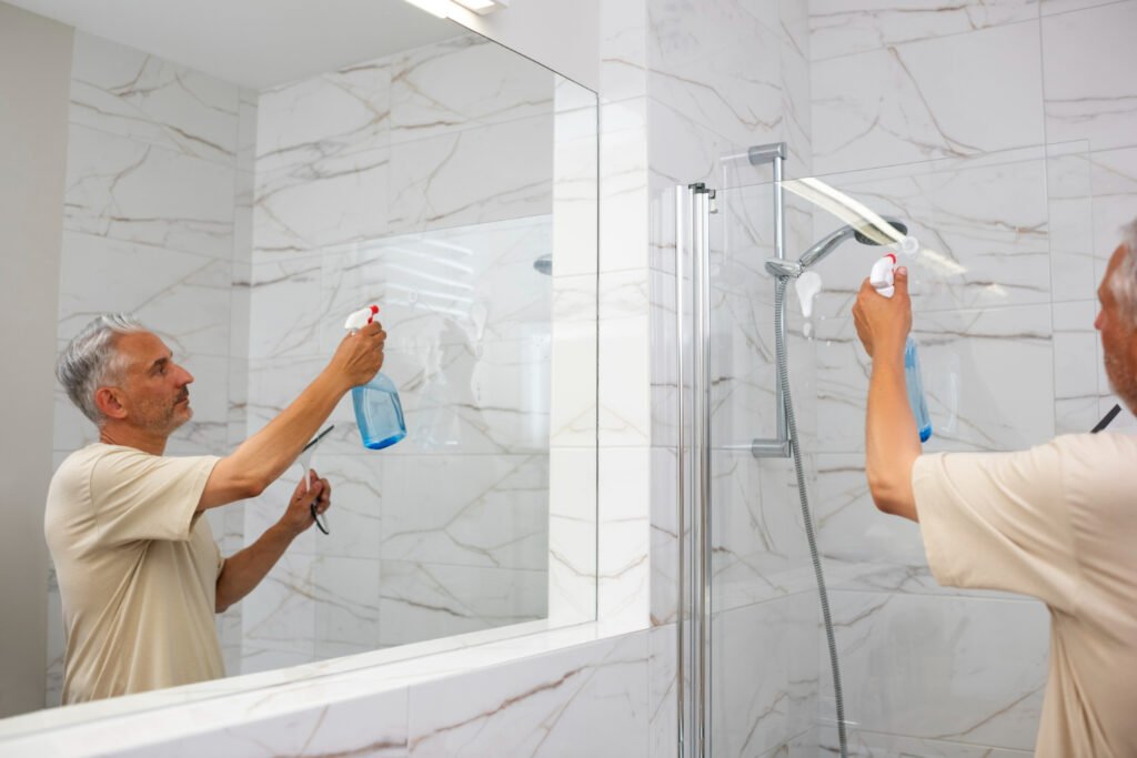 bathroom deep cleaning tips