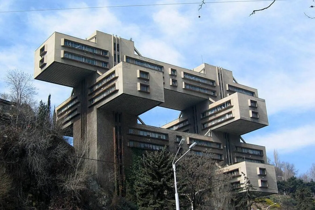 Top brutalist style architecture