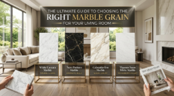 Right Marble Grain for Your Living Room
