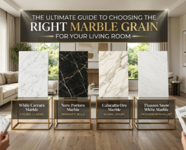 Right Marble Grain for Your Living Room