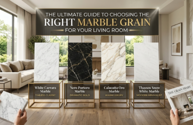 Right Marble Grain for Your Living Room