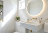 Small bathroom Marble Basin Hacks
