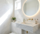 Small bathroom Marble Basin Hacks