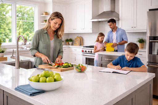quartz kitchen countertops