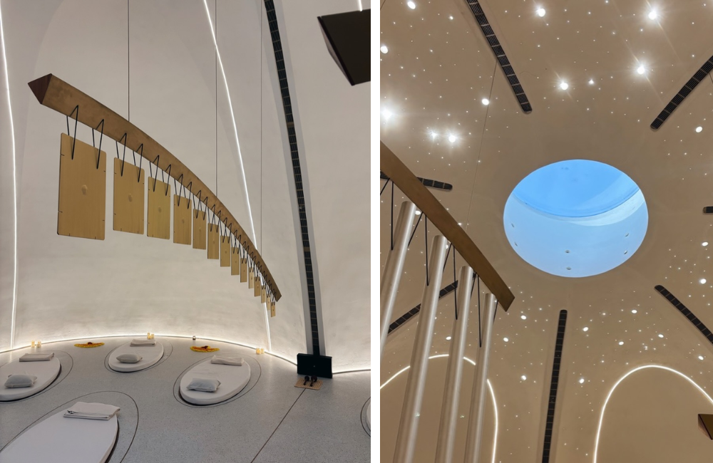 inside of Kerala sound healing center By AR Rahman