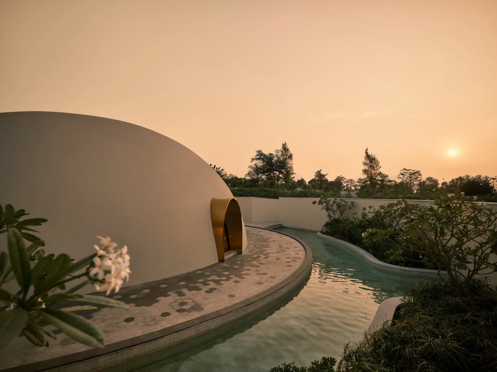 Sonorium sound healing dome in Kerala