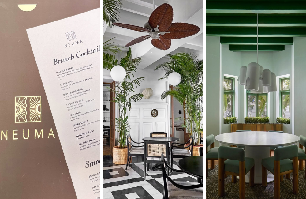 Neuma – Karan Johar's restaurant in mumbai, interior decor 