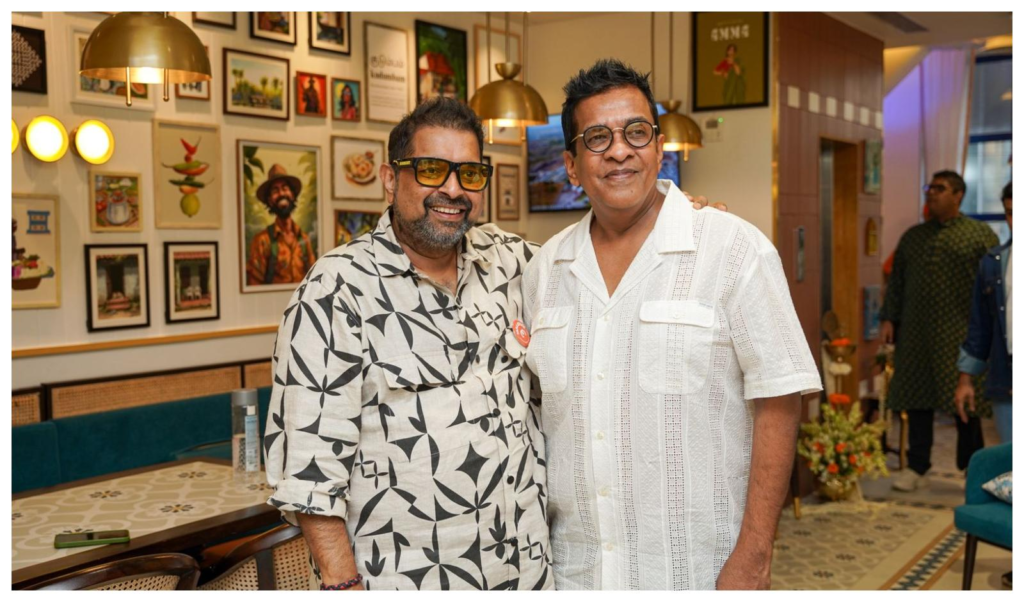 shankar mahadevan inside malgudi restaurant 
