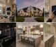 Collage of luxury home features including spacious rooms, smart technology, a private cinema, large kitchen island, and builder-grade finishes.