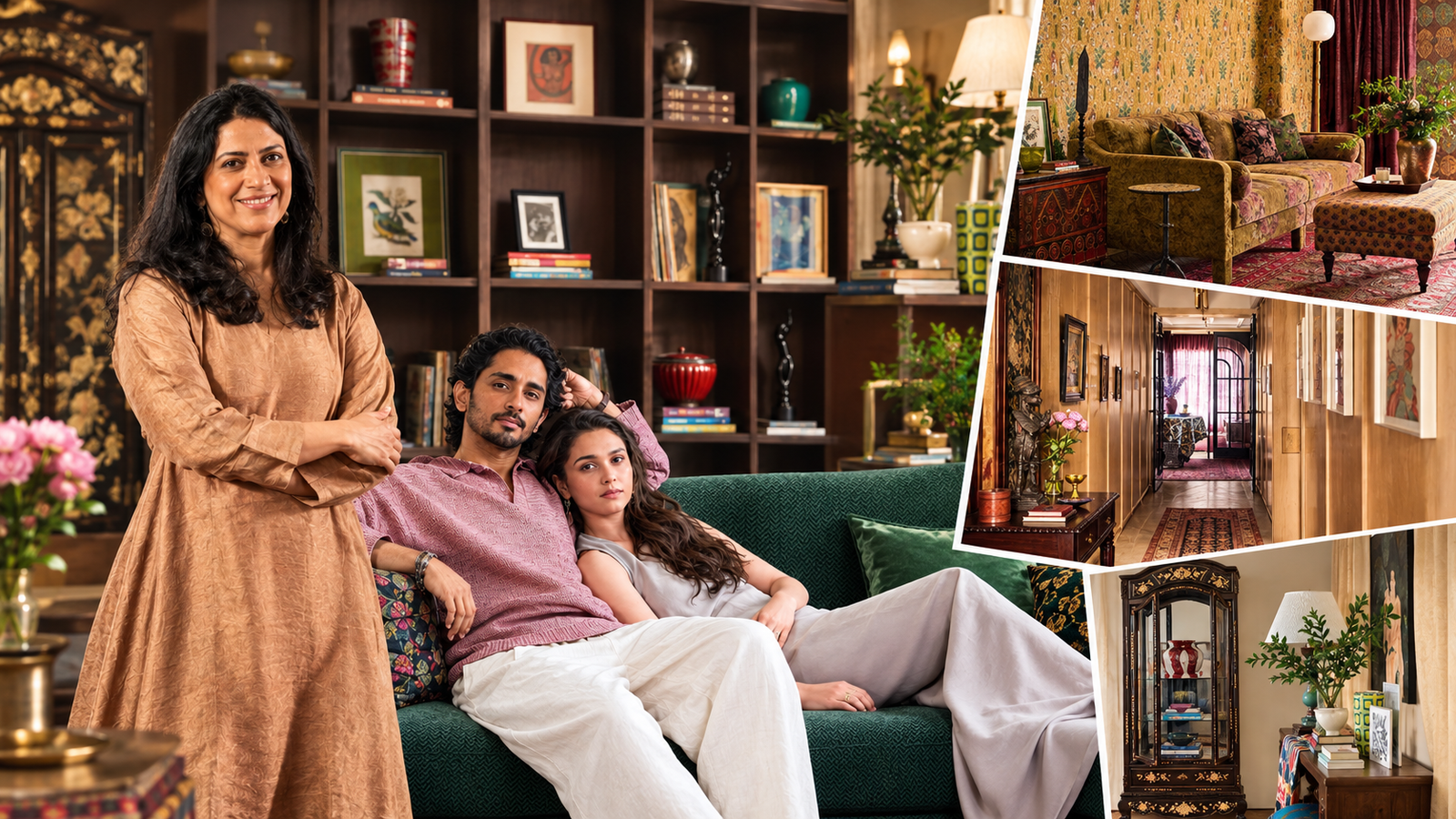 interior designers of Aditi Rao Hydari and Siddharth's house