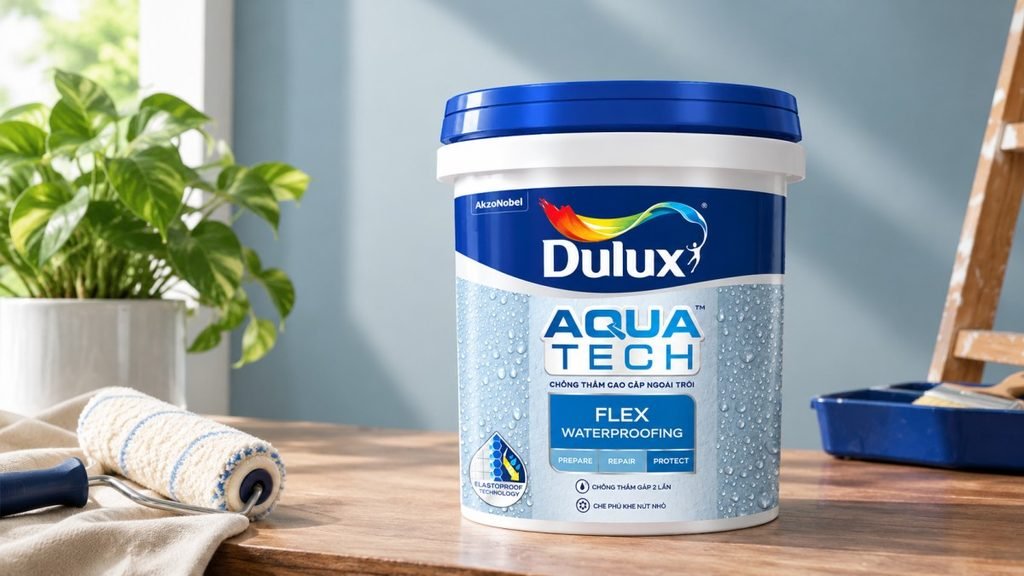 Dulux AquaTech Waterproofing Paint Scene